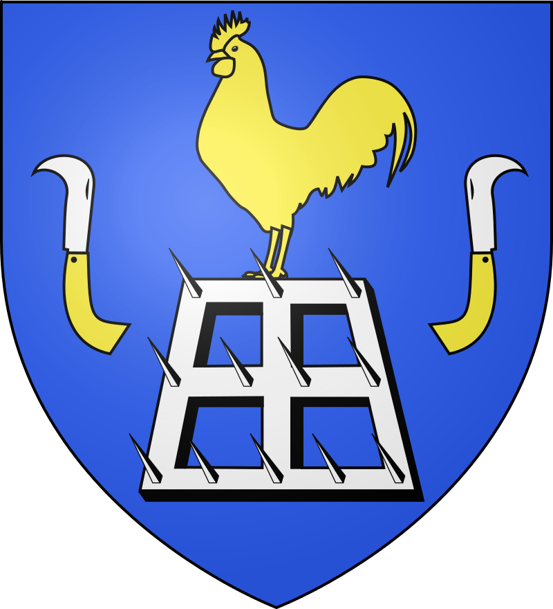 Le blason de la ville de Galluis
